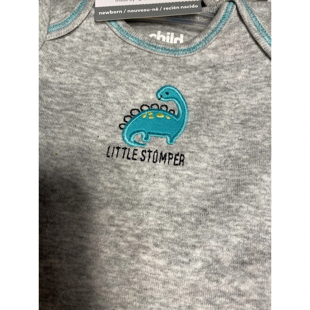 child of mine carters baby boys bodysuits size‎ newborn dinosaurs camo 3 piece
